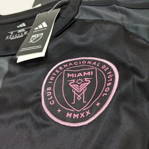 Messi #10 Inter Miami CF 25/26 Away Black Adidas Jersey - Picture 6 of 10